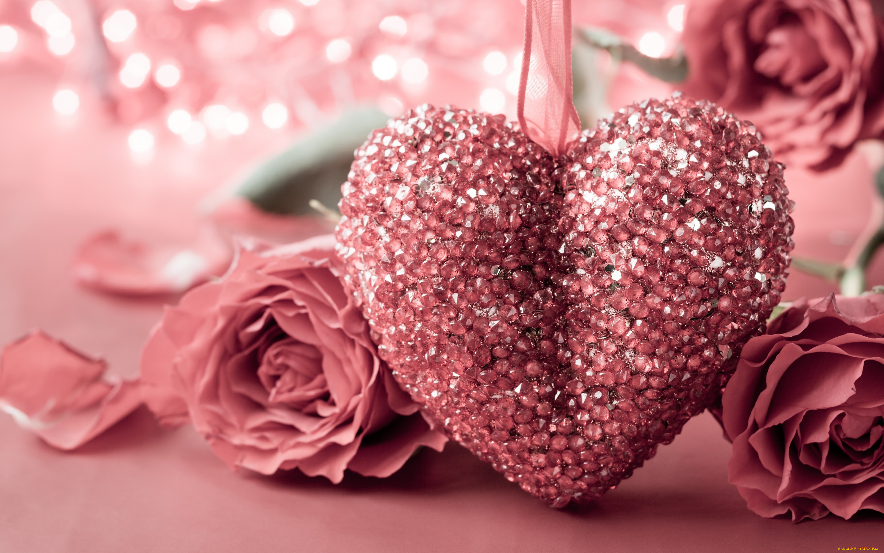 ,   ,  ,  , valentine's, day, romantic, heart, love, rose, pink, , 